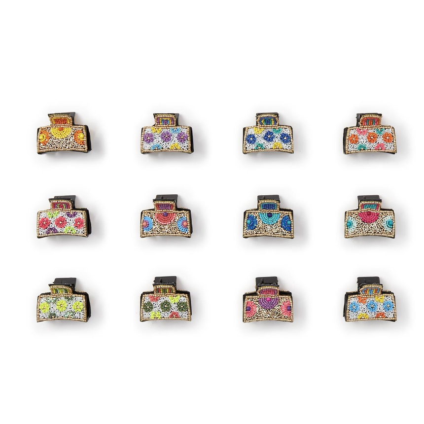 2Chic Hand Beaded Claw Clip A/12-2CHIC-Little Giant Kidz