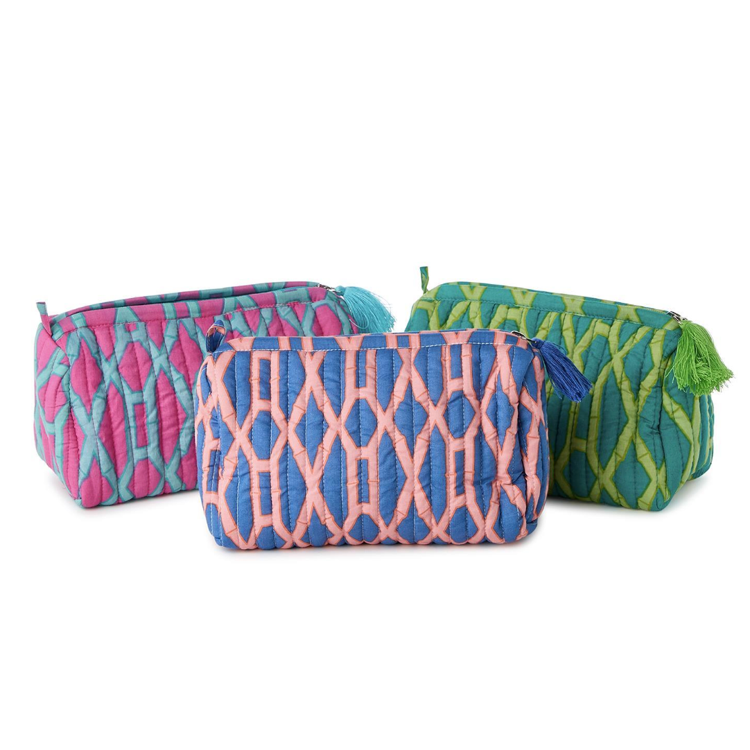2Chic Quilted Bamboo Printed Pouch-TWO'S COMPANY-Little Giant Kidz