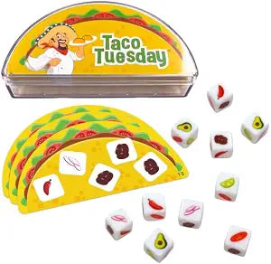 University Games Taco Tuesday Card and Dice Game