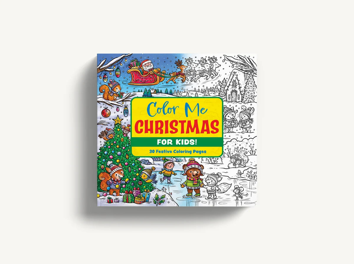 Color Me CHRISTMAS For Kids!