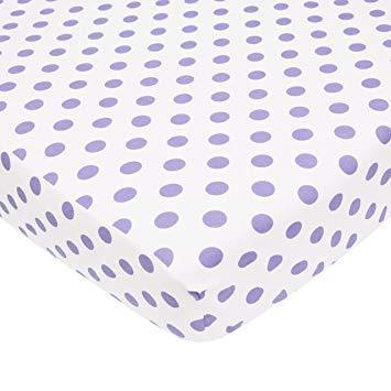 ABC Crib Sheet Cotton Percale - Polka Dots-ABC-Little Giant Kidz