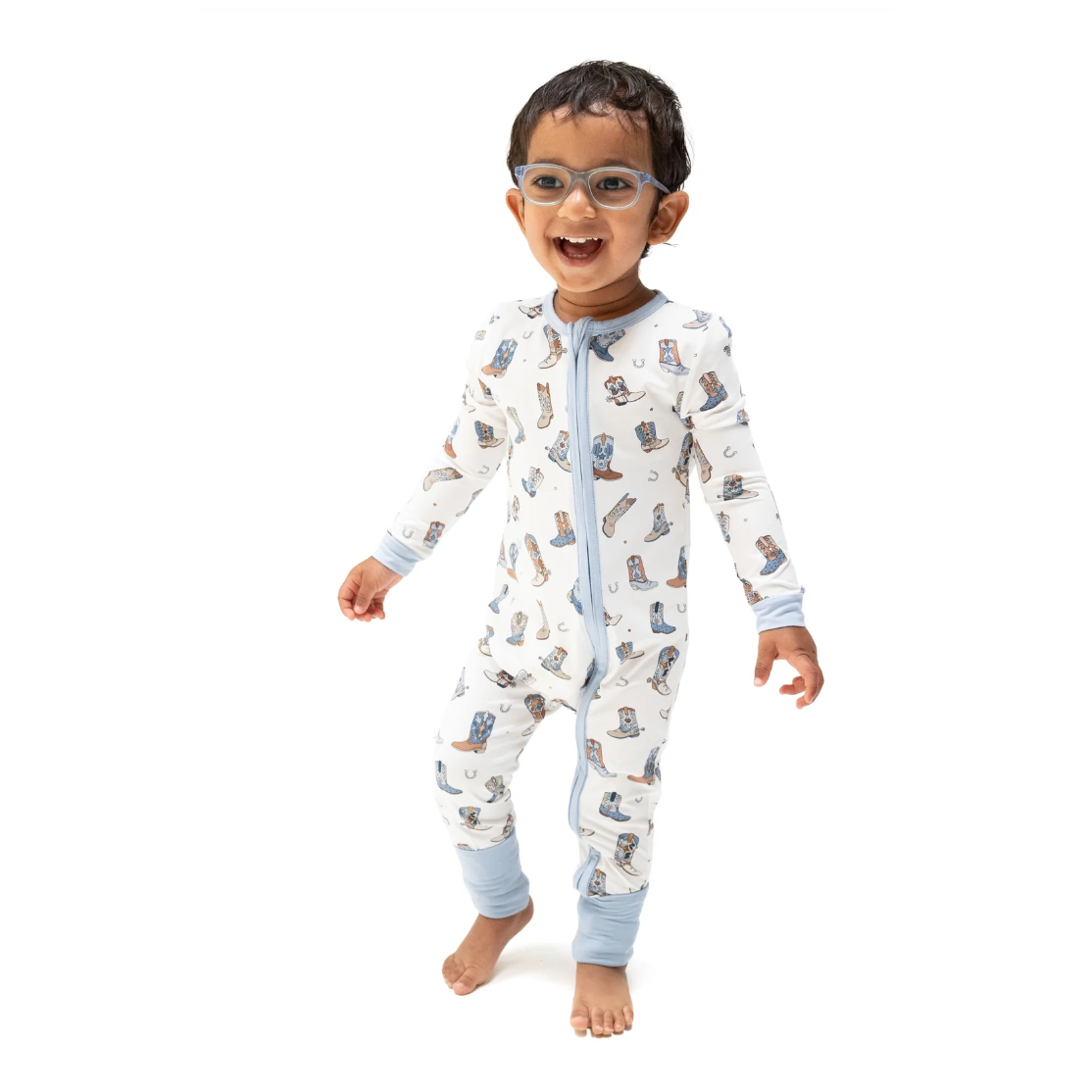 Angel Dear Buckaroo Boots - Convertible Romper-Angel Dear-Little Giant Kidz