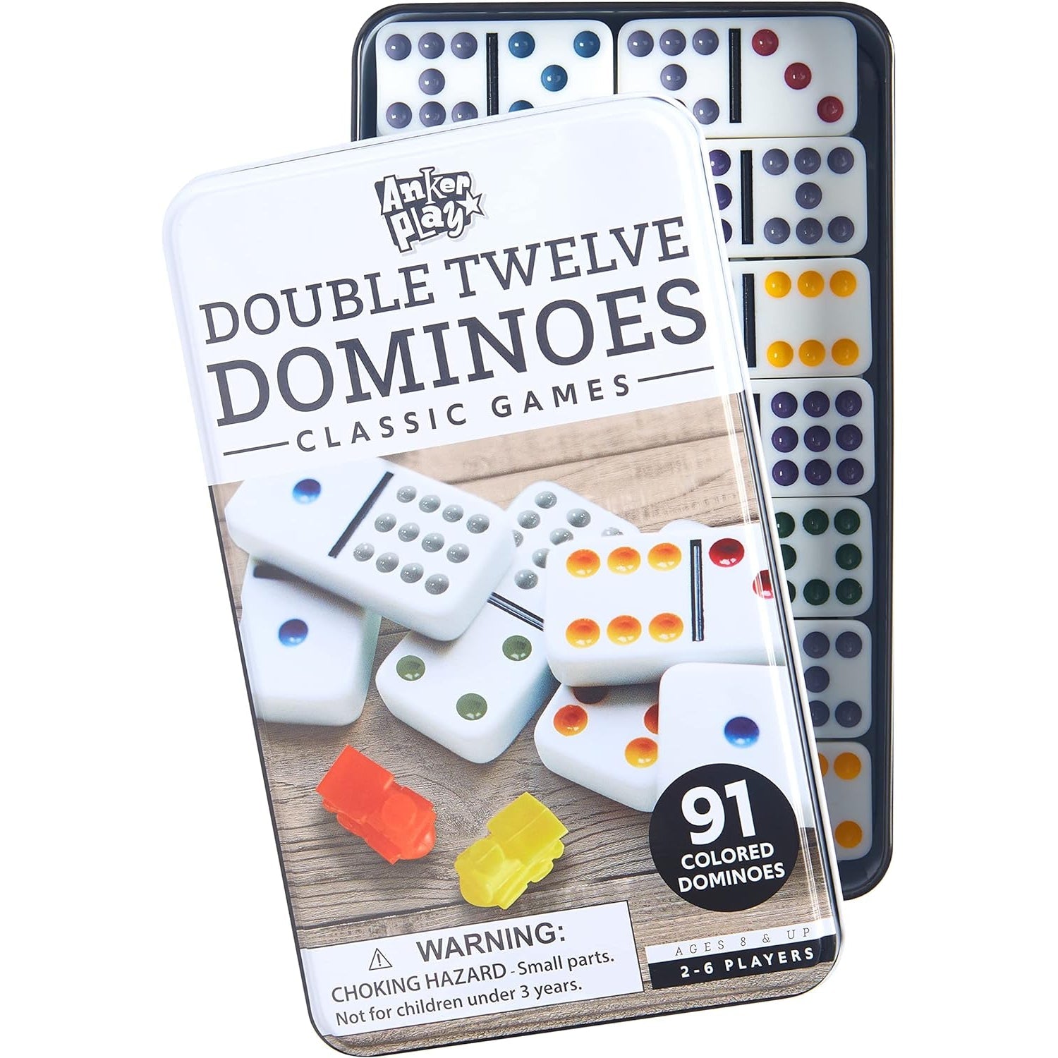 Anker Play Double Twelve Dominoes Classic Game-Anker Play Products-Little Giant Kidz