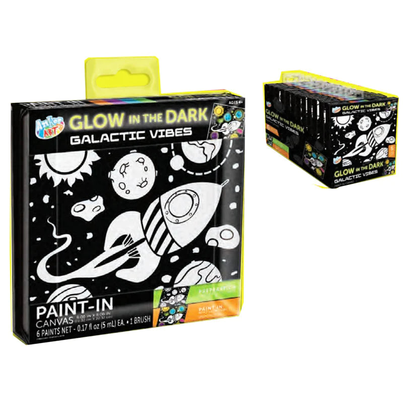 Anker Play Studio Sensations Paint-In Canvas - Galactic Vibes