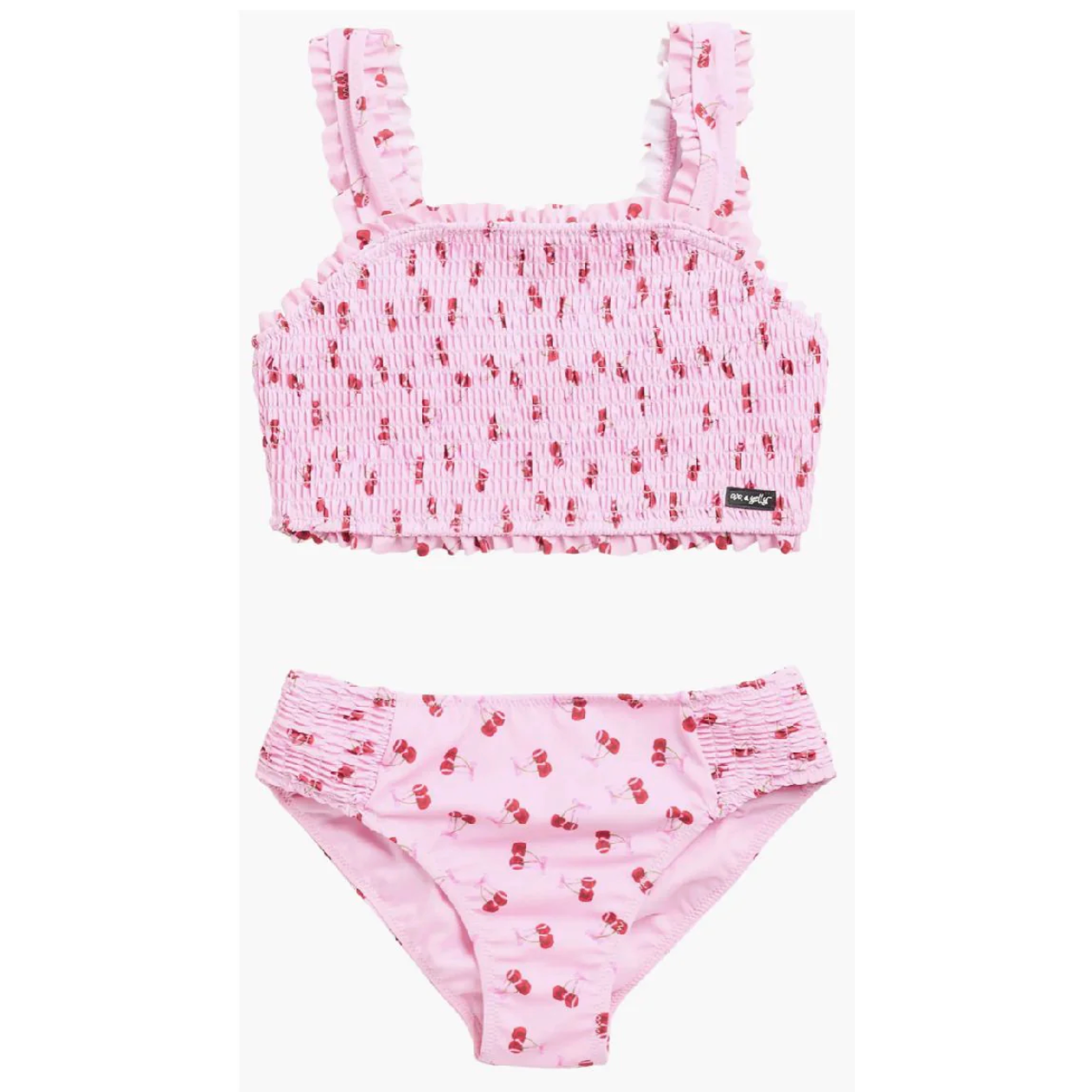 Ava & Yelly Cherry Print-Ava & Yelly-Little Giant Kidz