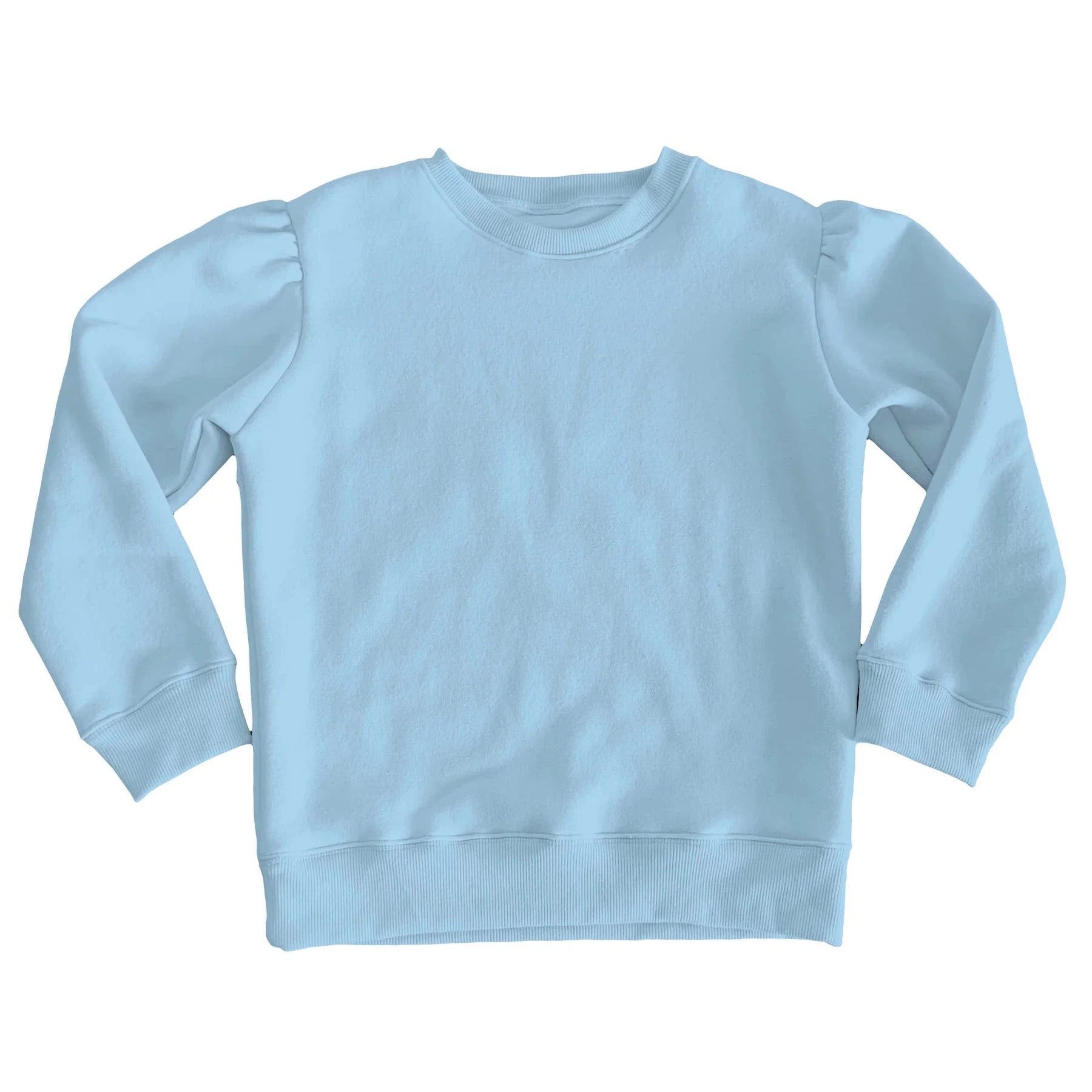 Azarhia Holly Sweatshirt in Light Blue French Terry-AZARHIA-Little Giant Kidz