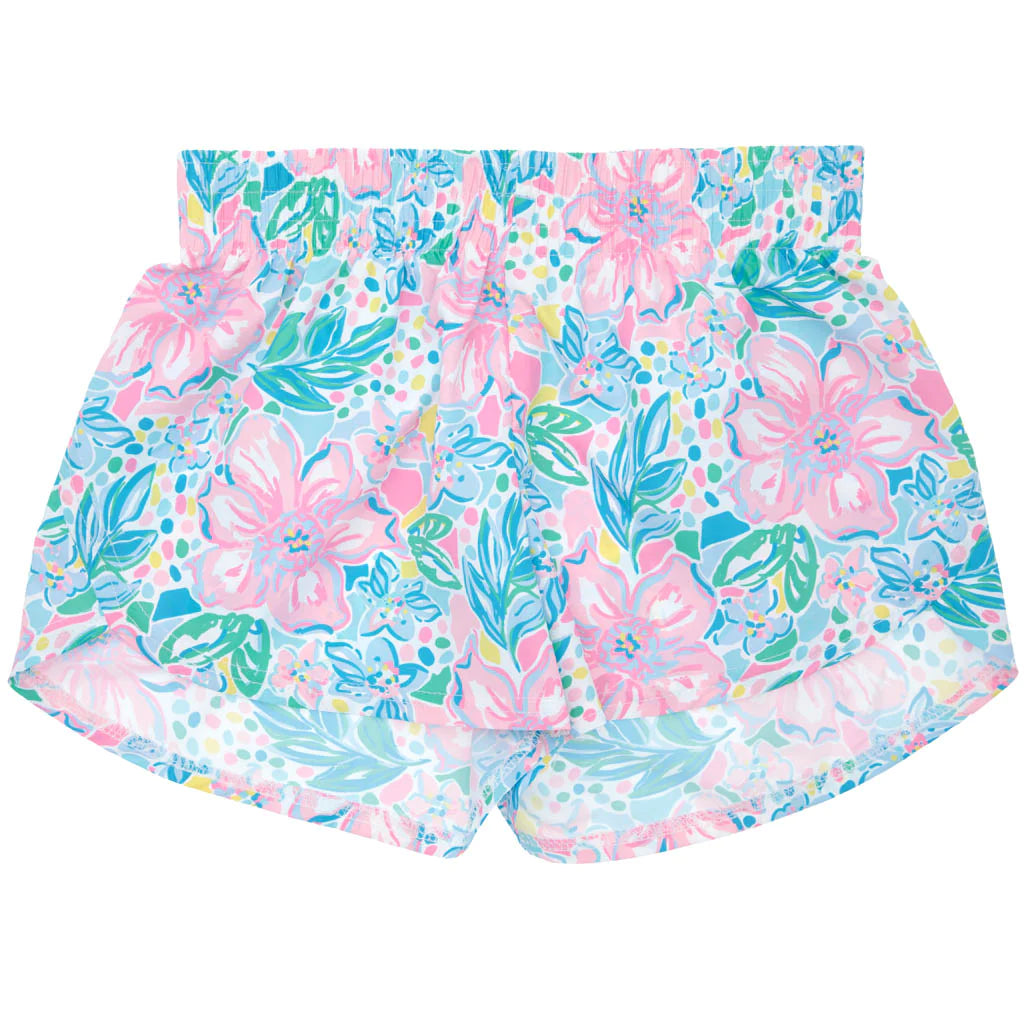 Azarhia Steph Shorts in Pink Petals-AZARHIA-Little Giant Kidz