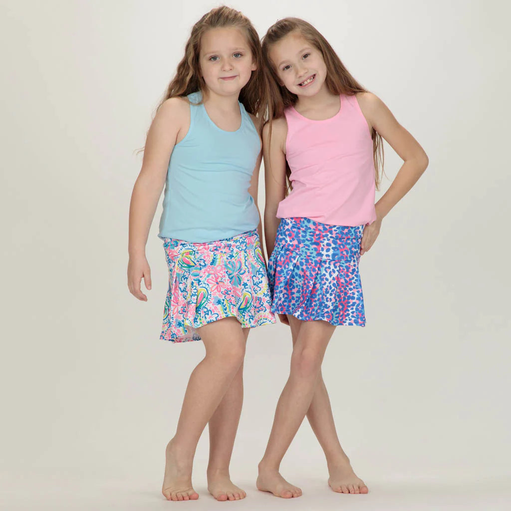 Azarhia Tank Top with Racer Back in Light Blue-AZARHIA-Little Giant Kidz