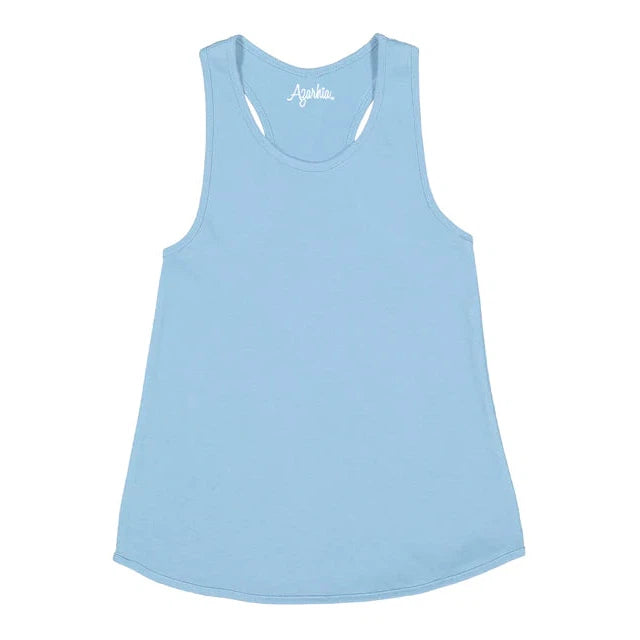 Azarhia Tank Top with Racer Back in Light Blue-AZARHIA-Little Giant Kidz