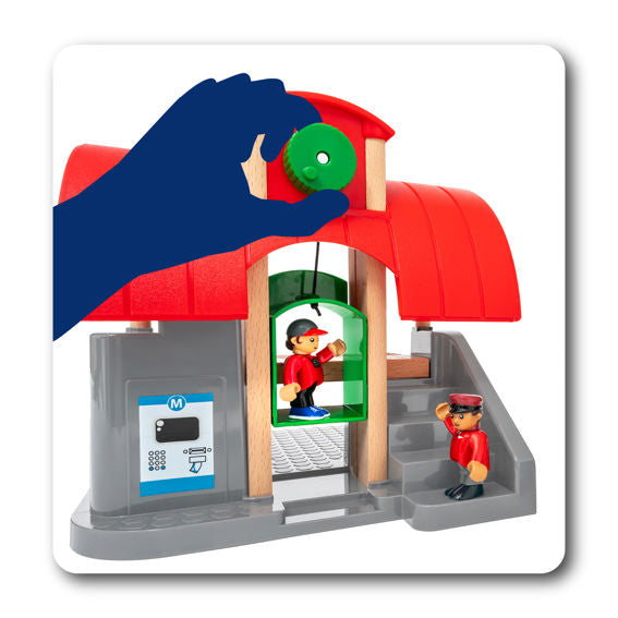 BRIO Central Station Set-BRIO-Little Giant Kidz