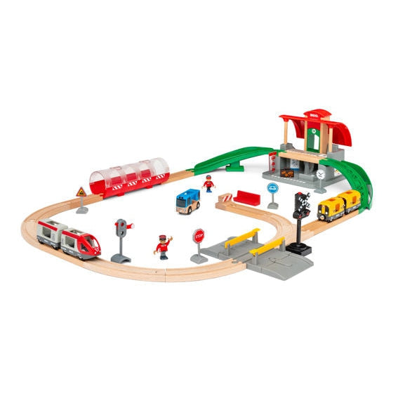 BRIO Central Station Set-BRIO-Little Giant Kidz