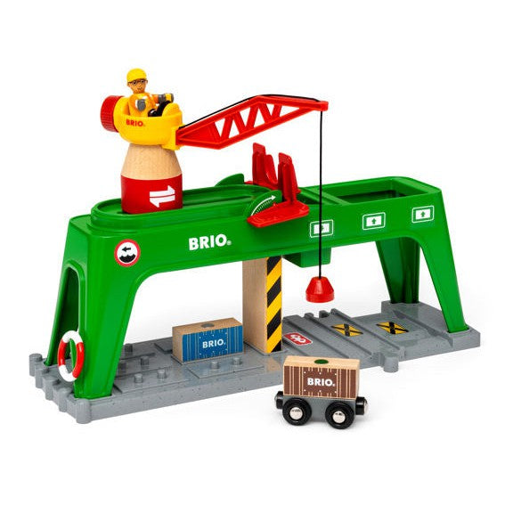 BRIO Container Crane-BRIO-Little Giant Kidz