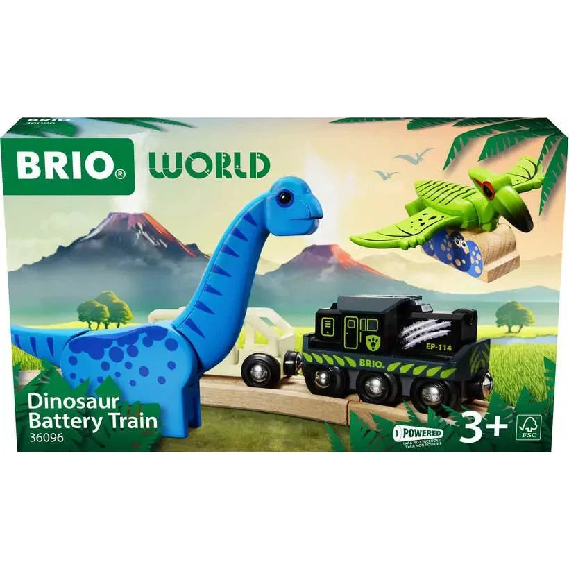 BRIO Dinosaur Battery Train-BRIO-Little Giant Kidz