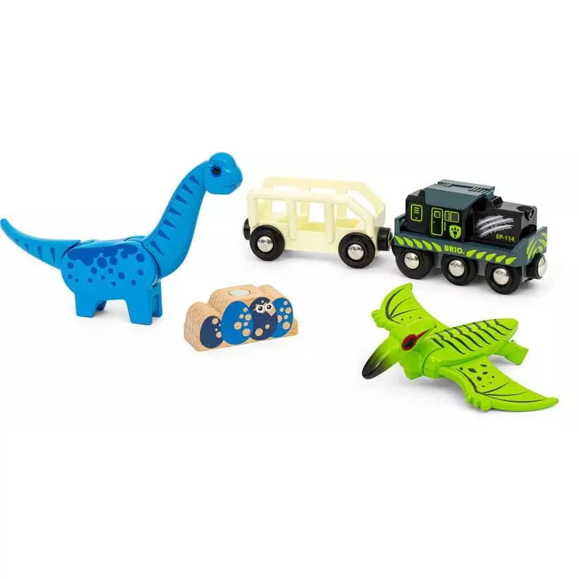 BRIO Dinosaur Battery Train-BRIO-Little Giant Kidz
