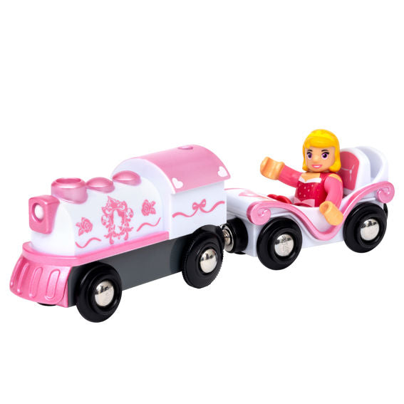 BRIO Disney Princess Sleeping Beauty Battery Train-BRIO-Little Giant Kidz