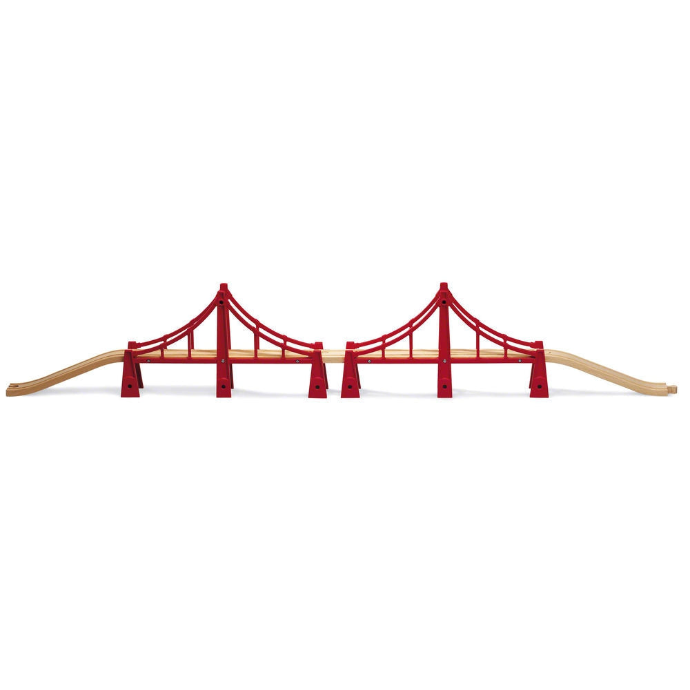 BRIO Double Suspension Bridge-BRIO-Little Giant Kidz