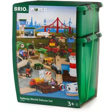 BRIO Railway World Deluxe Set-BRIO-Little Giant Kidz