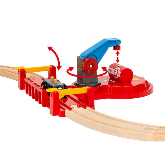 BRIO Rescue Team Train Set-BRIO-Little Giant Kidz