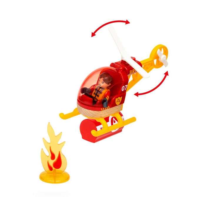 BRIO Rescue Team Train Set-BRIO-Little Giant Kidz