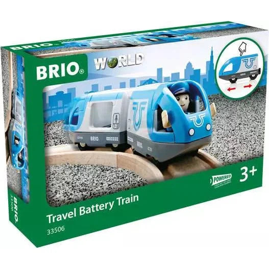 BRIO Travel Battery Train-BRIO-Little Giant Kidz