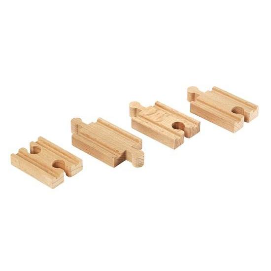 BRIO World Mini Straight Tracks for Railway-BRIO-Little Giant Kidz