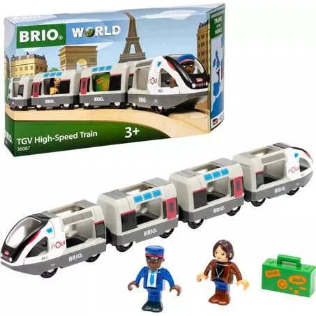 BRIO World TGV High-Speed Train-BRIO-Little Giant Kidz