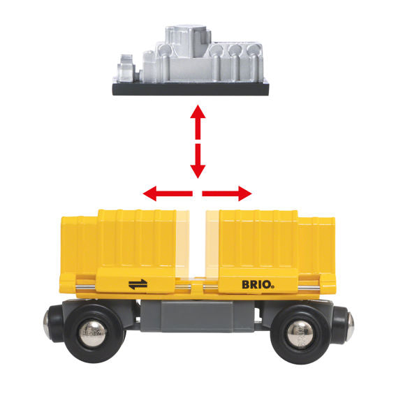 BRIO World Three-Wagon Cargo Train-BRIO-Little Giant Kidz