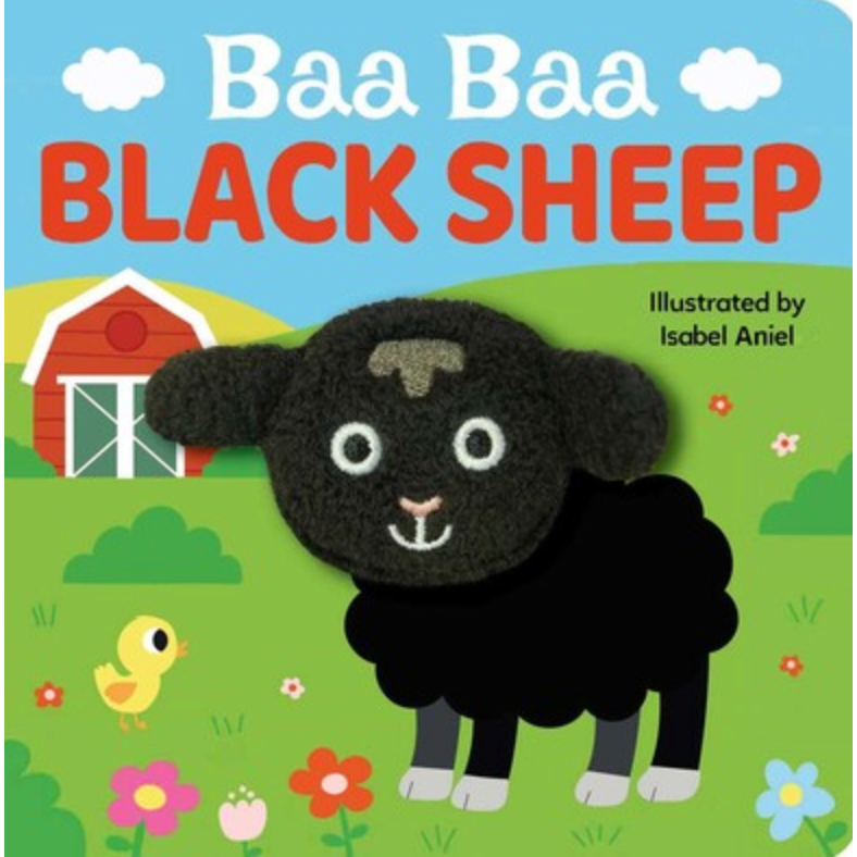 Baa Baa Black Sheep: Finger Puppet Board Book-SIMON & SCHUSTER-Little Giant Kidz