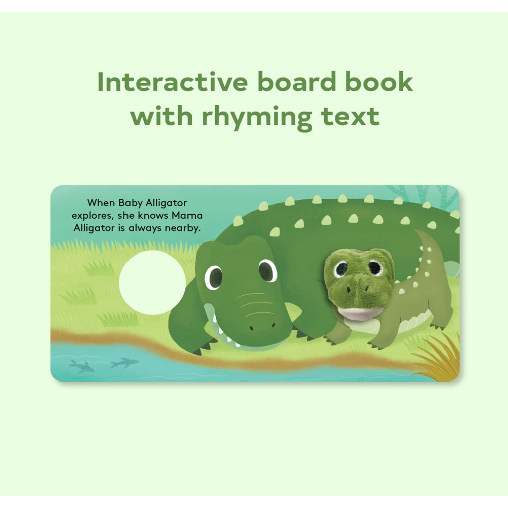 Baby Alligator: Finger Puppet Book-CHRONICLE BOOKS-Little Giant Kidz