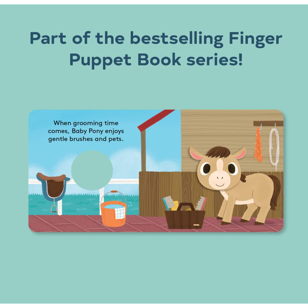 Baby Pony: Finger Puppet Book-CHRONICLE BOOKS-Little Giant Kidz