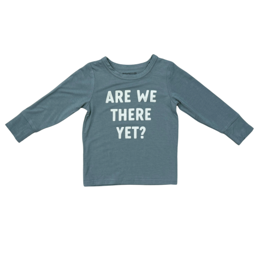 Baby Sprouts Boy'S Long Sleeve Tee Are We There Yet?-Baby Sprouts-Little Giant Kidz