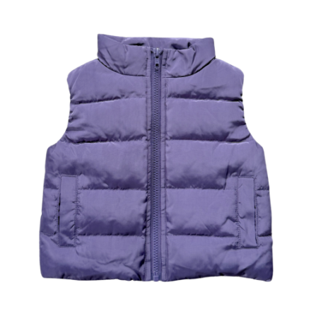 Baby Sprouts Puffer Vest- Royal Purple-Baby Sprouts-Little Giant Kidz