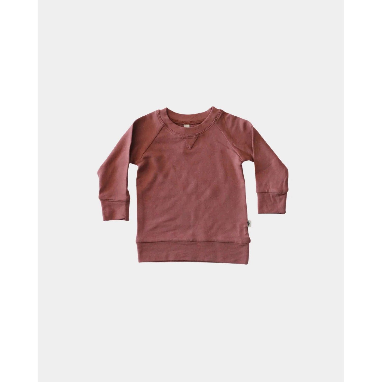 Baby Sprouts Rosewood Raglan Sweatshirt-Baby Sprouts-Little Giant Kidz