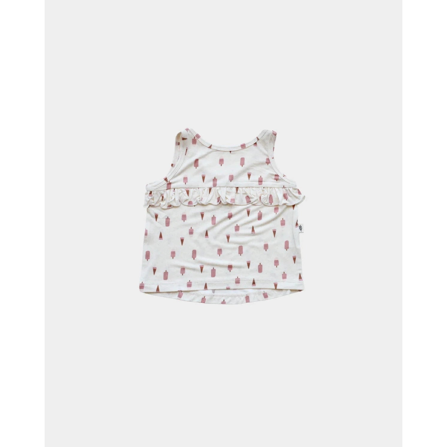 Baby Sprouts Summer Treats Girl's Ruffle Tank-Baby Sprouts-Little Giant Kidz