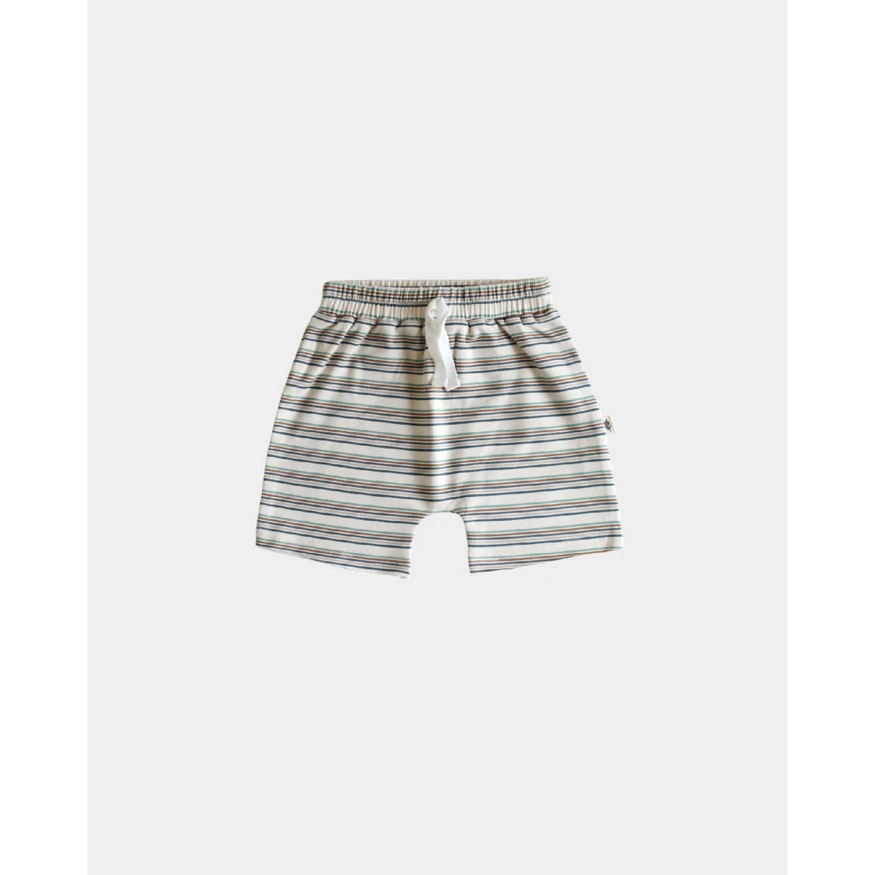 Baby Sprouts Vintage Stripe Boys Harem Shorts-Baby Sprouts-Little Giant Kidz
