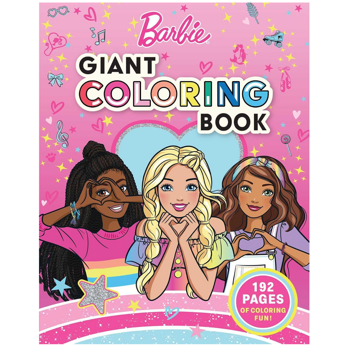 Barbie: Giant Coloring Book-HACHETTE BOOK GROUP USA-Little Giant Kidz