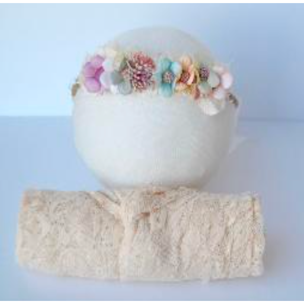 Bella Reese Bowtique Vintage Floral Swaddle Set-Bella Reese Bowtique-Little Giant Kidz