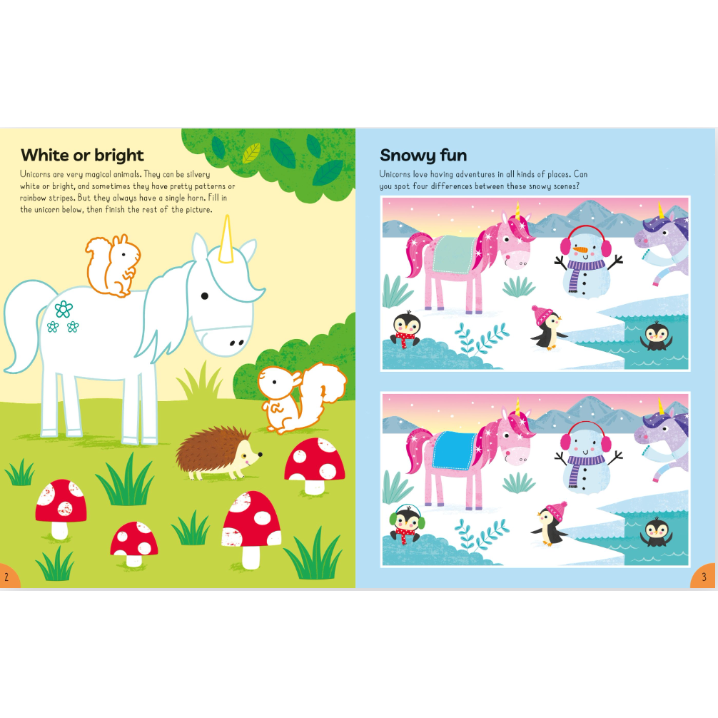 Big Activity Book Unicorns-HARPER COLLINS PUBLISHERS-Little Giant Kidz