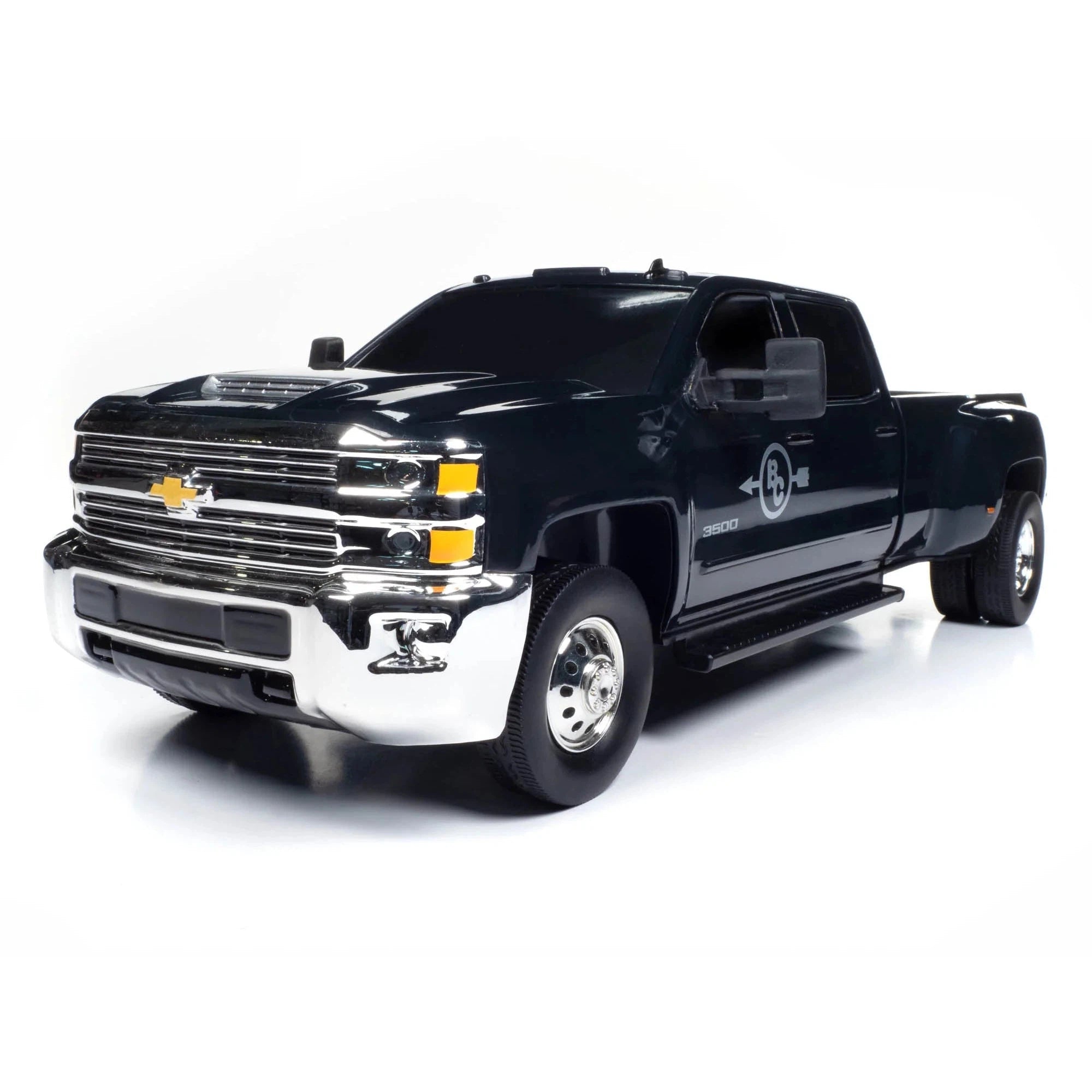 Big Country Toys Chevrolet Silverado Dually - Black-BIG COUNTRY TOYS-Little Giant Kidz