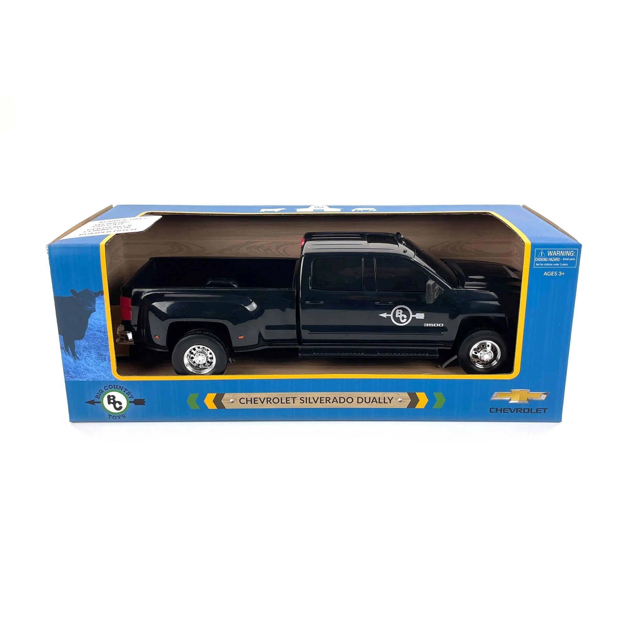 Big Country Toys Chevrolet Silverado Dually - Black-BIG COUNTRY TOYS-Little Giant Kidz