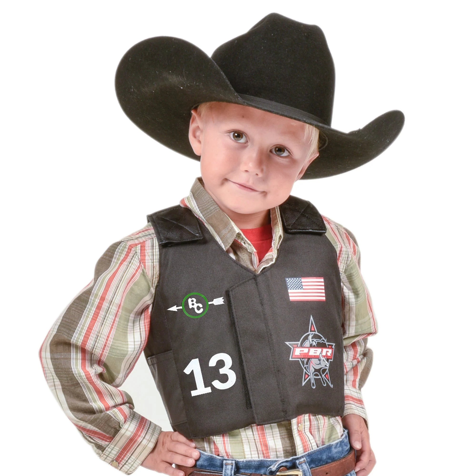 Big Country Toys PBR® Rider Vest - Medium-BIG COUNTRY TOYS-Little Giant Kidz