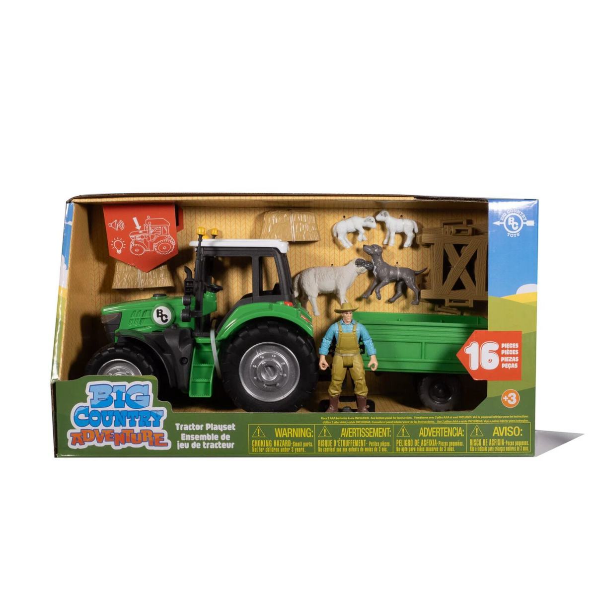 Big Country Toys Tractor Playset-BIG COUNTRY TOYS-Little Giant Kidz