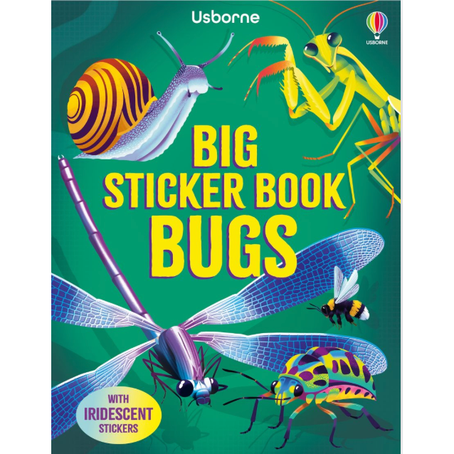Big Sticker Book Bugs-HARPER COLLINS PUBLISHERS-Little Giant Kidz