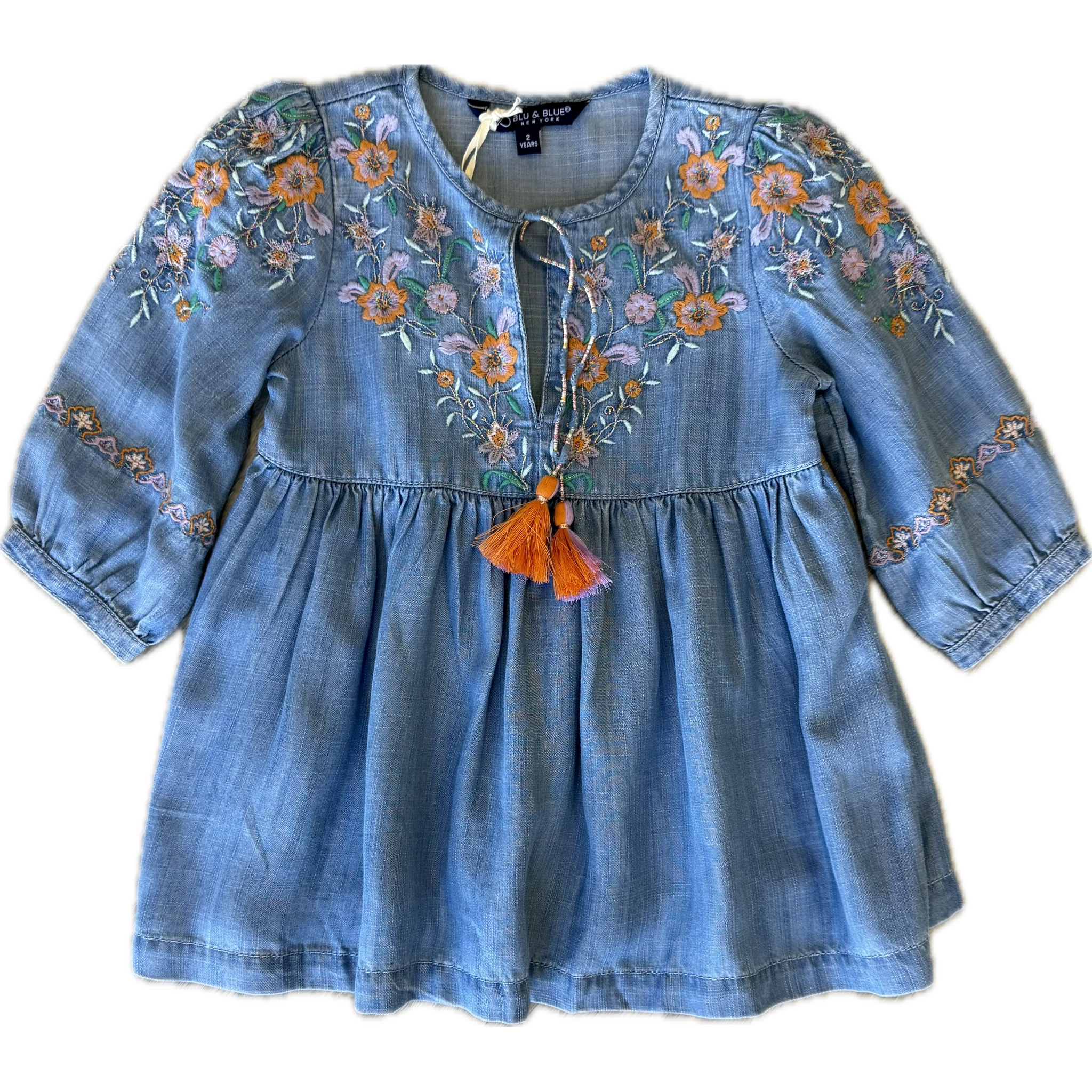 Blu & Blue New York Faye Denim Dress 4T
