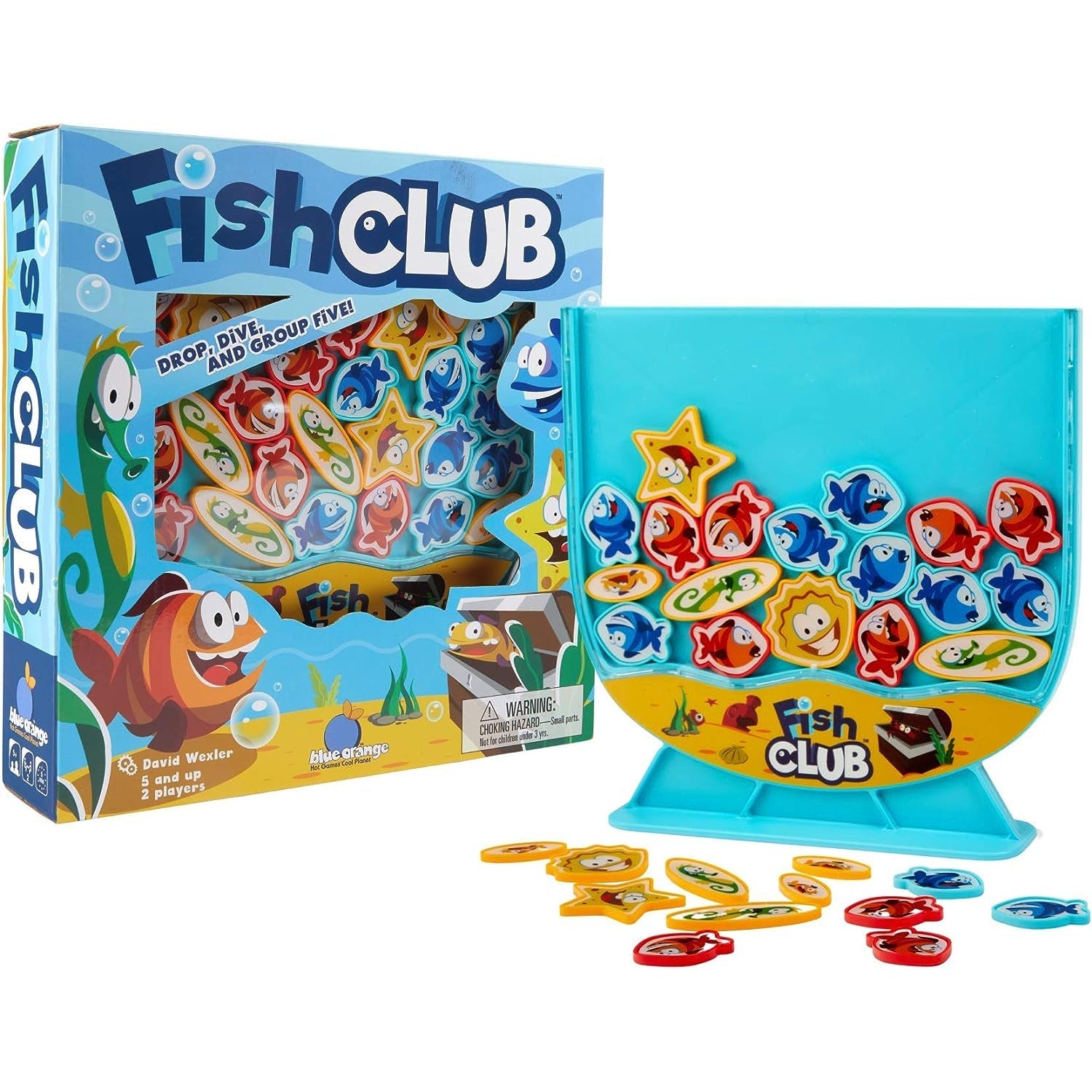 Blue Orange Games Fish Club-BLUE ORANGE GAMES-Little Giant Kidz