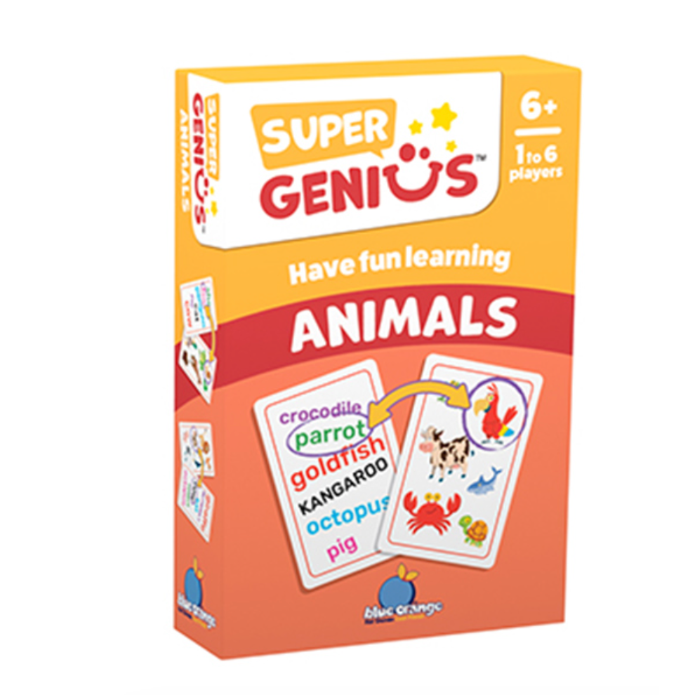 Blue Orange Games - Super Genius Animals-BLUE ORANGE GAMES-Little Giant Kidz