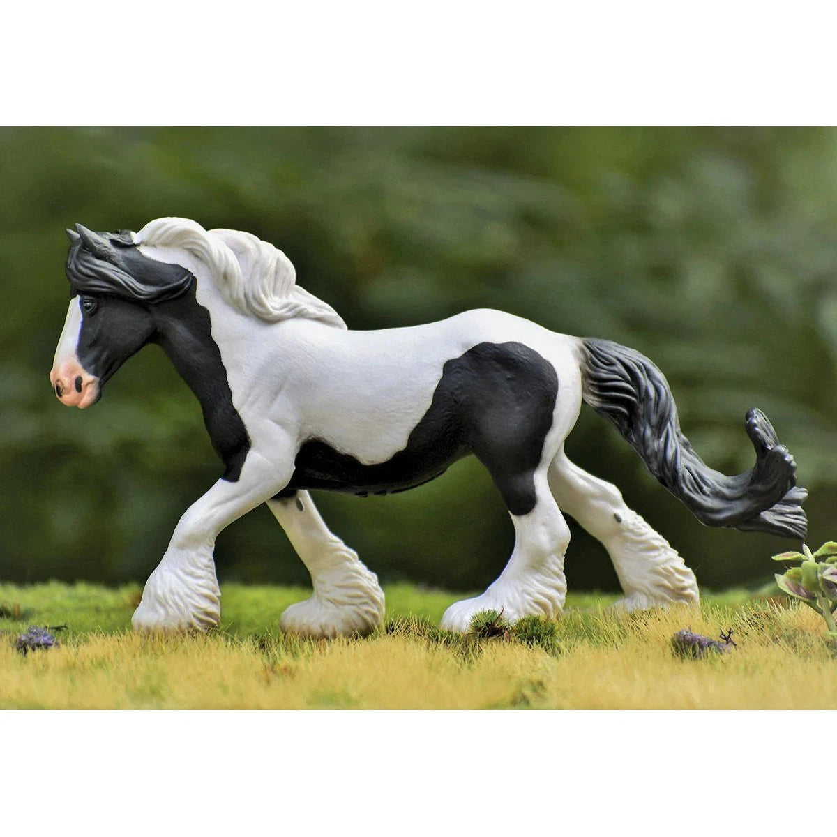 Breyer by CollectA Black & White Piebald Gypsy Mare-BREYER-Little Giant Kidz