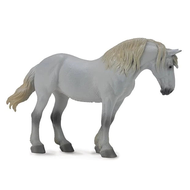Breyer by CollectA Grey Percheron Mare-BREYER-Little Giant Kidz