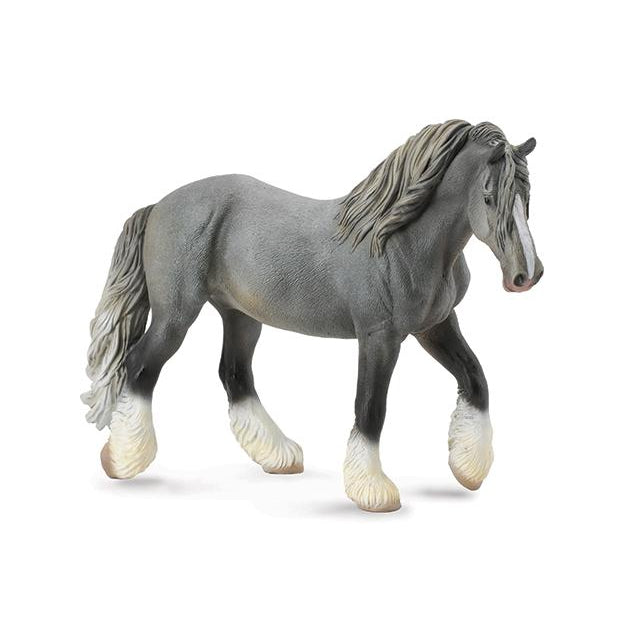 Breyer by CollectA Grey Shire Mare-BREYER-Little Giant Kidz