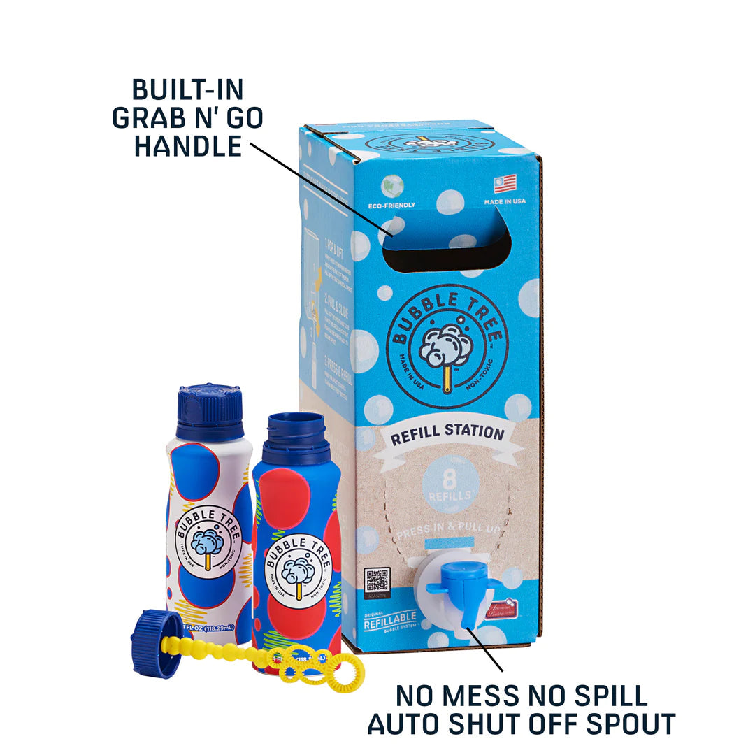 Bubble Tree 1 Liter 2 Bottle Refillable Bubble System-Bubble Tree-Little Giant Kidz
